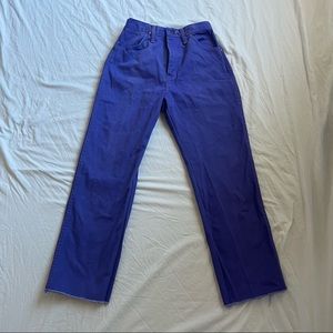 Vintage Wrangler Pants straight leg wide leg flair.